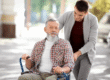 caregiver with senior